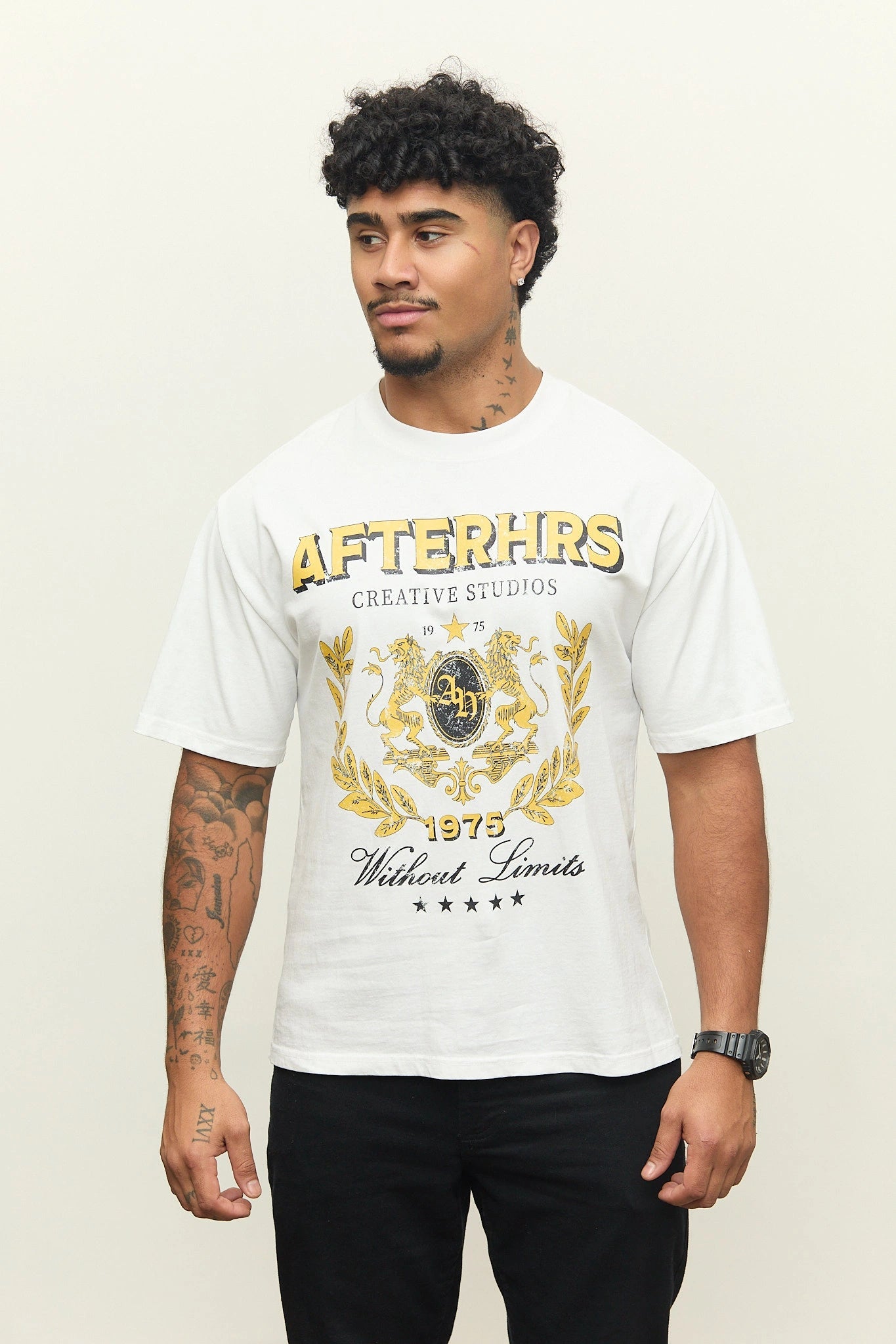 Yellow Crest Boxy T-Shirt